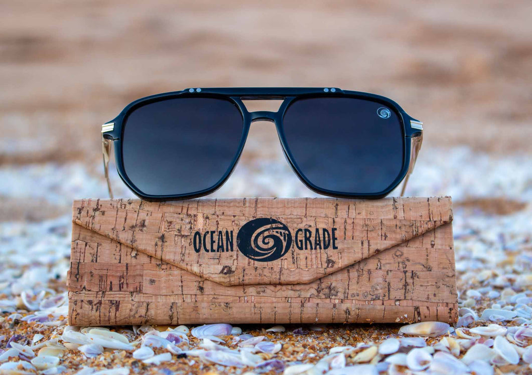 Tides Blackout - Recycled Polarized Sunglasses - oceangrade