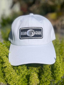 White OG Dad Hat - oceangrade
