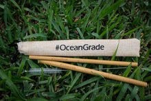 Load image into Gallery viewer, Bamboo Straw Kit - oceangrade